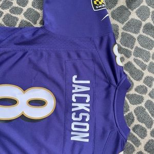 Youth Nike Lamar Jackson Purple Baltimore Ravens Game Jersey